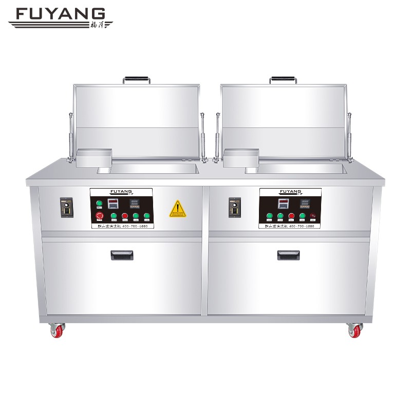 F-2036PLUSGT | 135L 3000W 滚筒式双槽超声波清洗设备 F-2036PLUSGT | 135L 3000W 滚筒式双槽超声波清洗设备