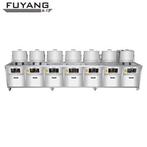 F-7012DPPNL | 45L 700W 工业七槽式超声波清洗机（支持定制）